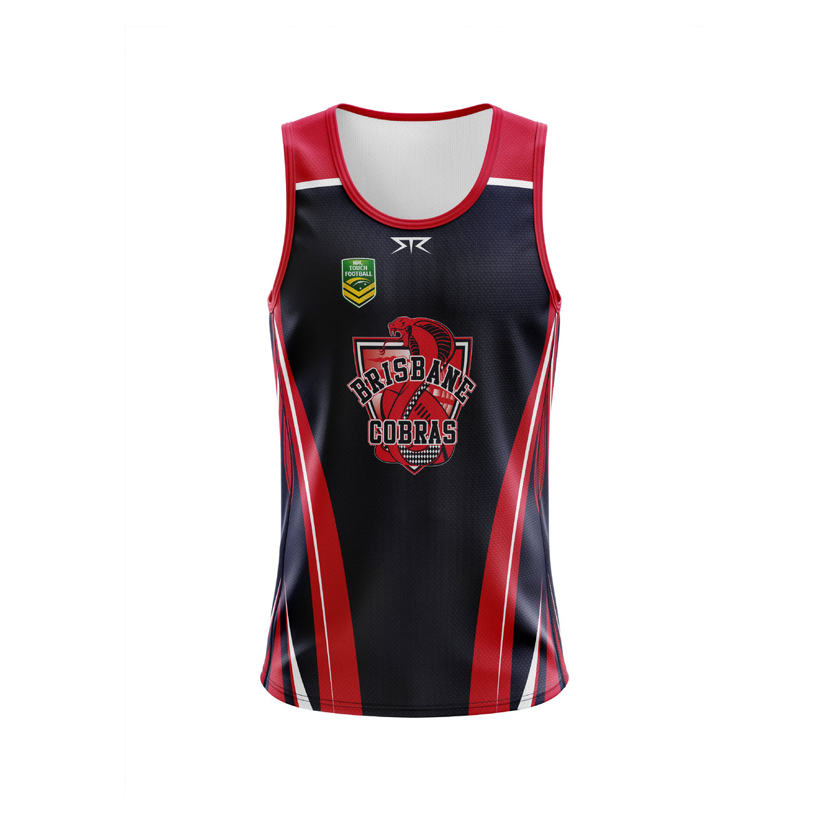 Brisbane Cobras Men's Training Singlet in Navy – S-Trend Sportswear