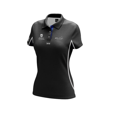 UniSA Motorsport Club Women's Black Polo